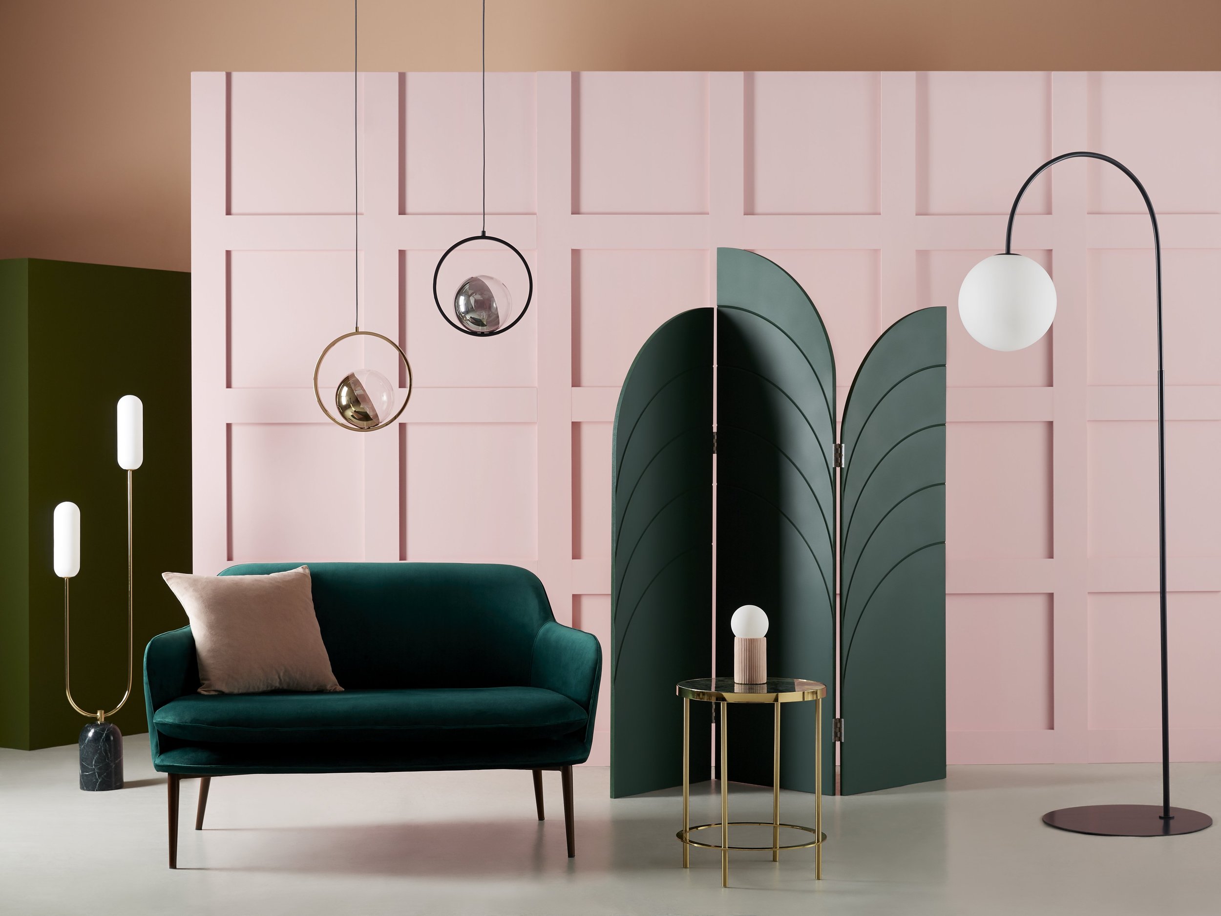 Product focus - Hanging Lighting in Pairs.