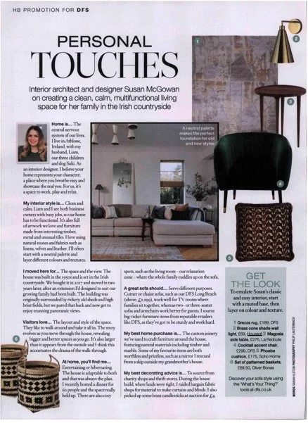 Ideal Home - Brass cone wall light