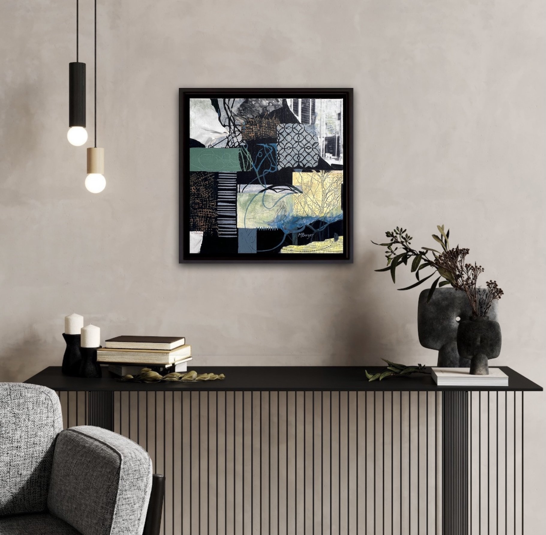 Grid_Connections_contemporary_painting art_black_blue_white.jpg