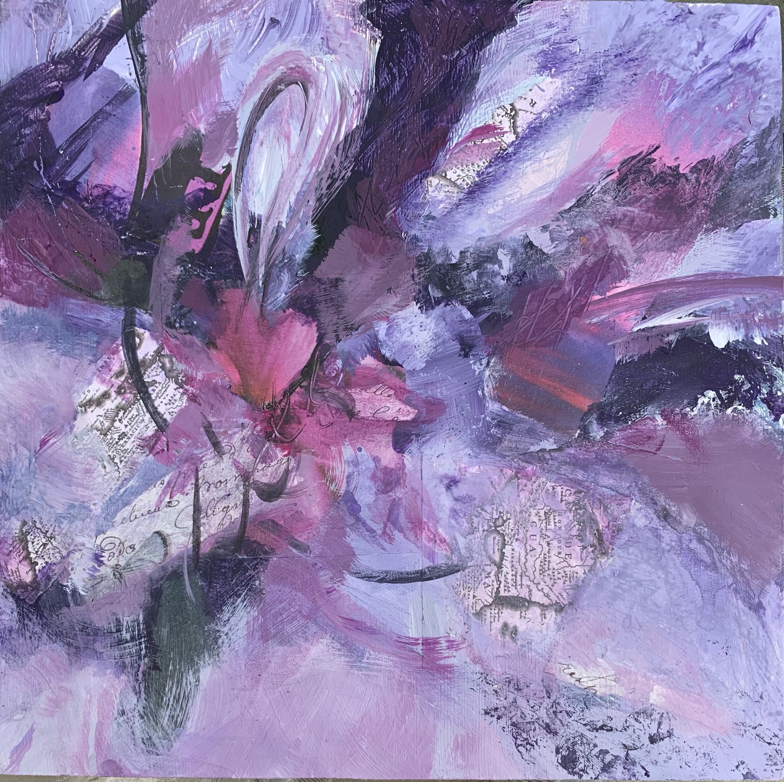 Creative Vision VIII 12 x 12" acrylic on board #2112
