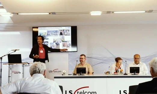EUWENA Secretary Koen Mioulet presents at LStelecom’s Spectrum Summit