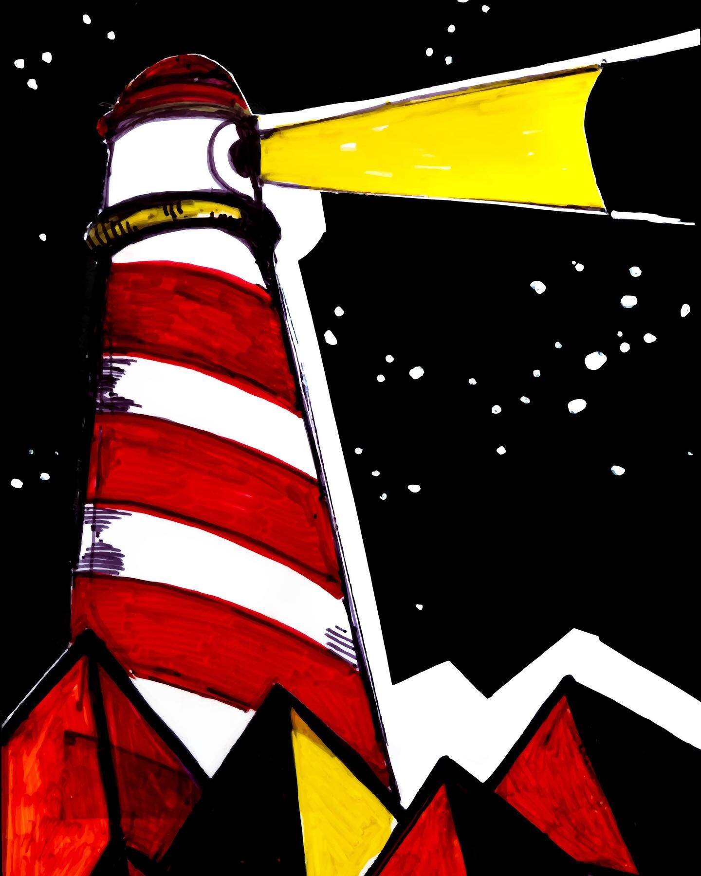 Lighthouse

The 341st image I&rsquo;ve drawn in preparation for the 
 September 14, 2022 NFT Mint date. 🗓 📌

#charliehewittnft #charliehewittstudio #nft #art #lighthouse #coastal #illustration