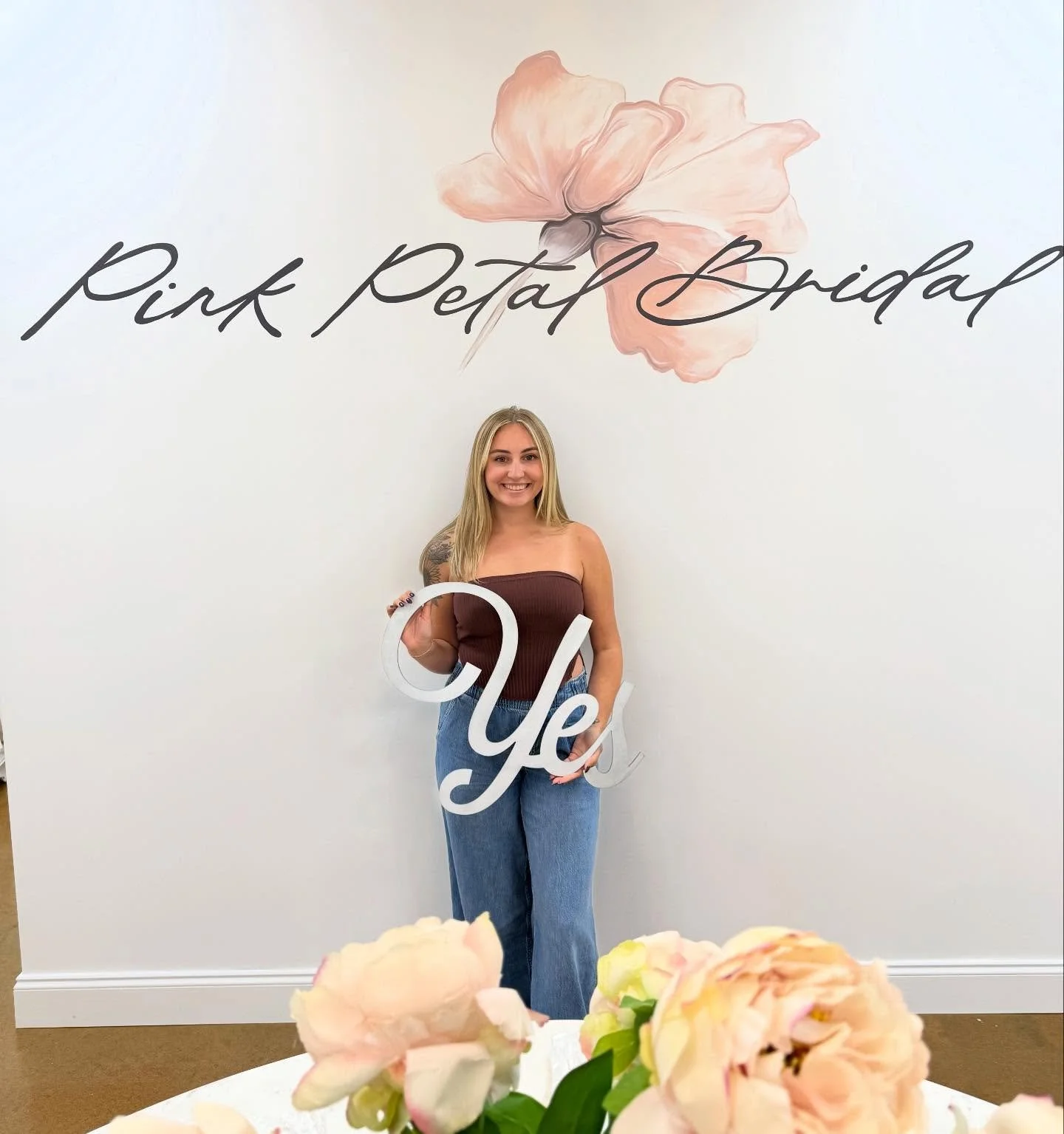 Congratulations Lauren! You said &ldquo; YES&rdquo; to your dream dress! What a fun Saturday meeting you &amp; your family!! I am so excited for you!💗💗
.
#pinkpetalbride #wedding2026 #isaidyestothedress #dreamdress