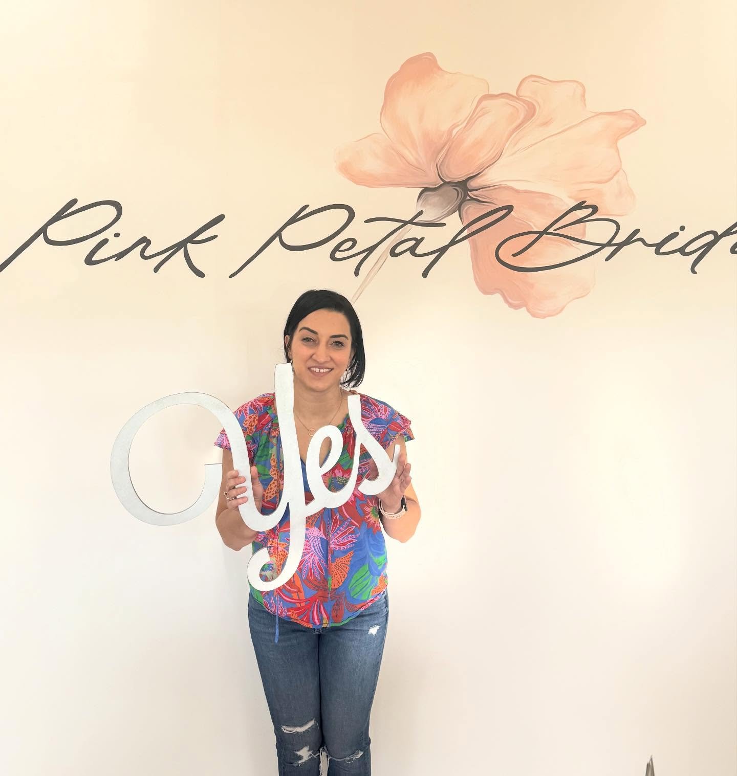 Congratulations Stefania! You said &ldquo;YES&rdquo; to your dream dress!! It was such a pleasure meeting you and your family today!! I am so excited for you!💗💗
.
#pinkpetalbride #wedding2026 #isaidyestothedress #dreamdress