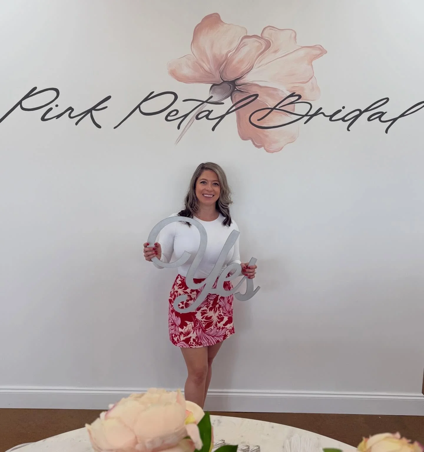 Congratulations Daniela! You said &ldquo; YES&rdquo; to your dream dress!! What a fun Saturday spending it with you and your beautiful family💗 When I get to help someone I consider family find their dream dress it&rsquo;s so special💗💗💗 Congratula