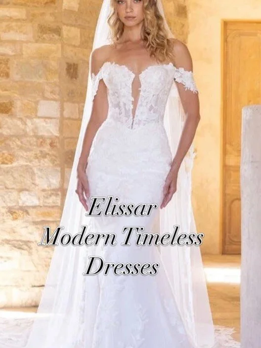 Modern timeless designs with beautiful details from laces to beading. 
.
#pinkpetalbridal #wedding2026
#justengaged