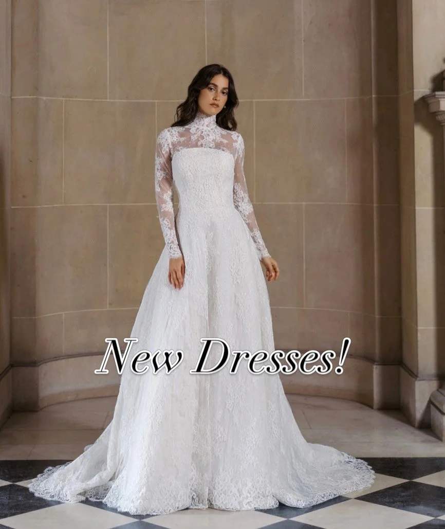 New Dresses are here!! They are gorgeous and brides are loving them! @annebarge and @elizabethleebridal 
Book today to try them and say &ldquo;YES&rdquo; to your dream dress!
.
#pinkpetalbridal #justengaged #wedding2026