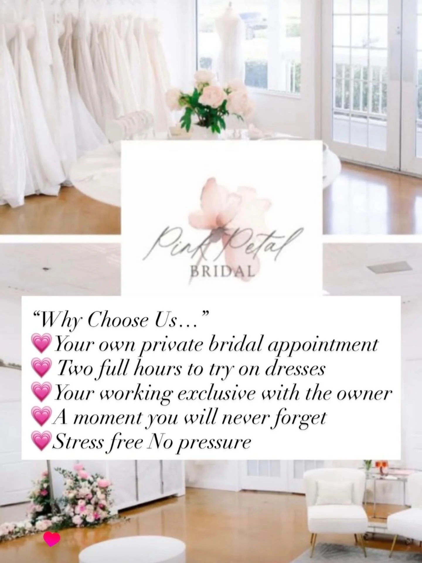 The best bridal boutique in Jupiter!! Check out our reviews!!💗💗