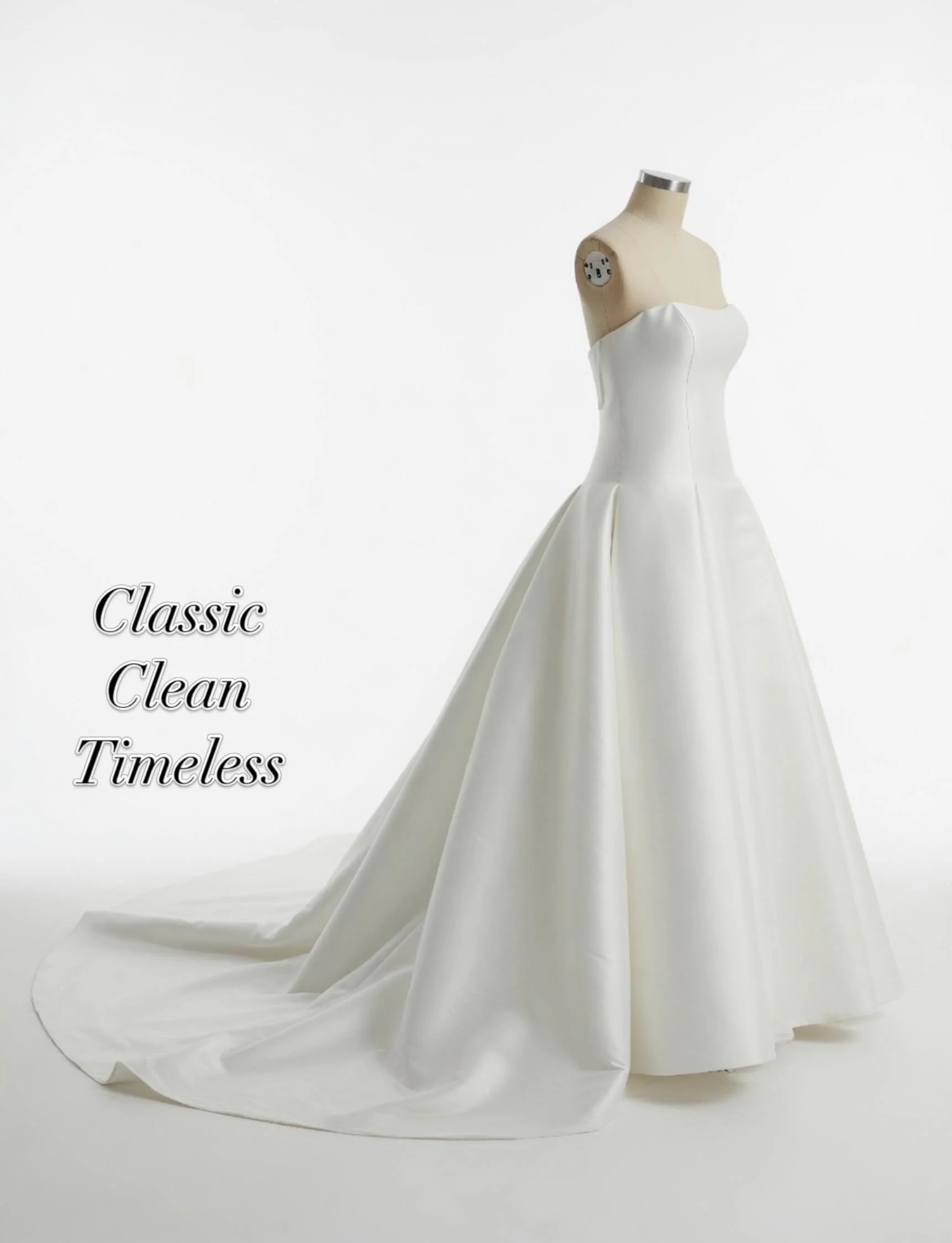 A dress silhouette that is so timeless @elizabethleebridal Brand new!