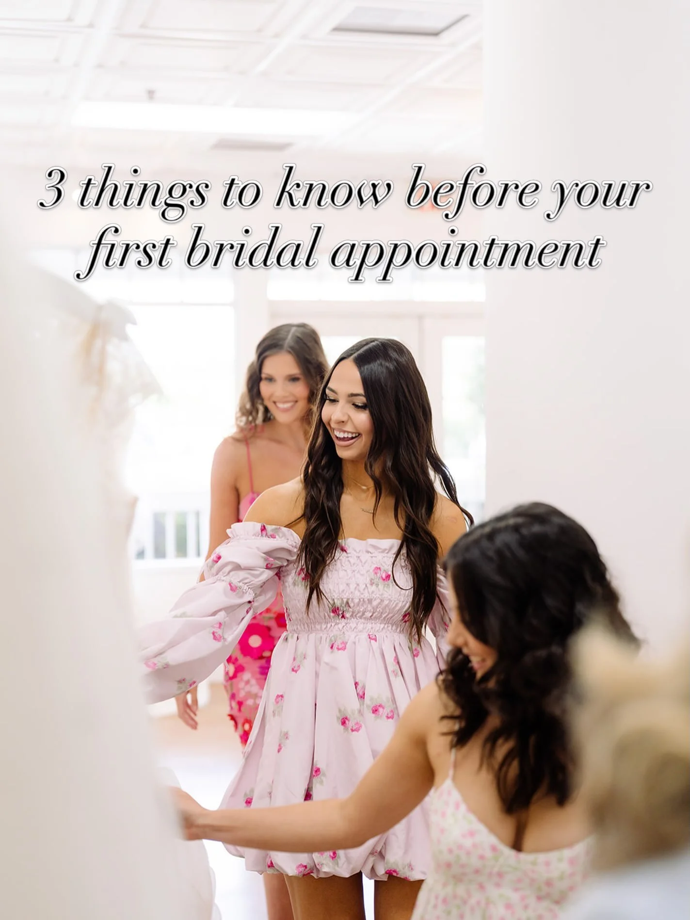 Before your first bridal appointment, remember:
✨ You don&rsquo;t have to know your style.
✨ You don&rsquo;t have to try on everything.
✨ You don&rsquo;t have to say yes that day.
Your appointment should be about discovering what makes you feel beaut