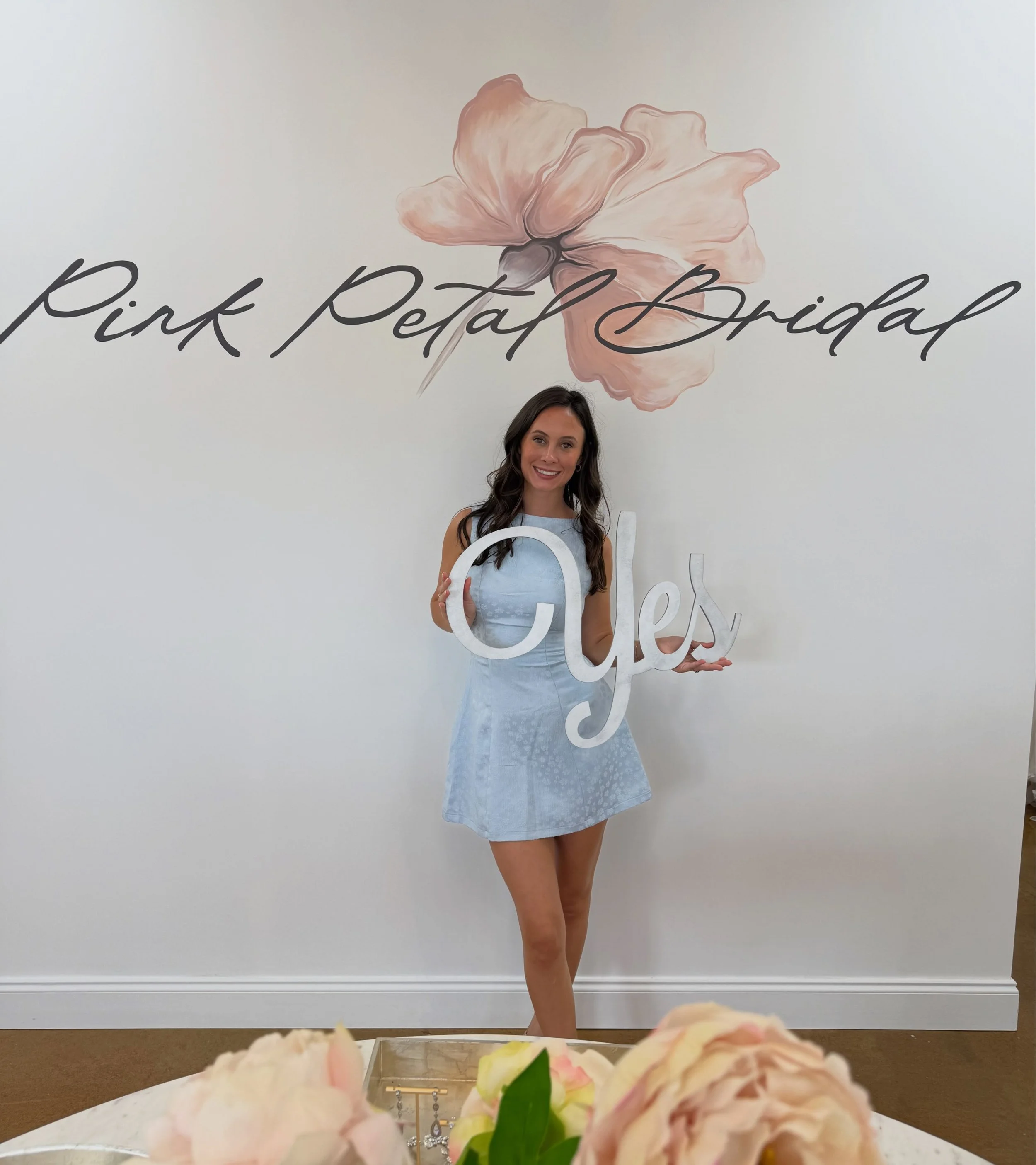 Congratulations Autumn!! What a fun Saturday meeting you and helping you say &ldquo;YES&rdquo; to your dream dress!! I am so excited for you. 

#pinkpetalbride #isaidyestothedress #2027wedding #floridabride