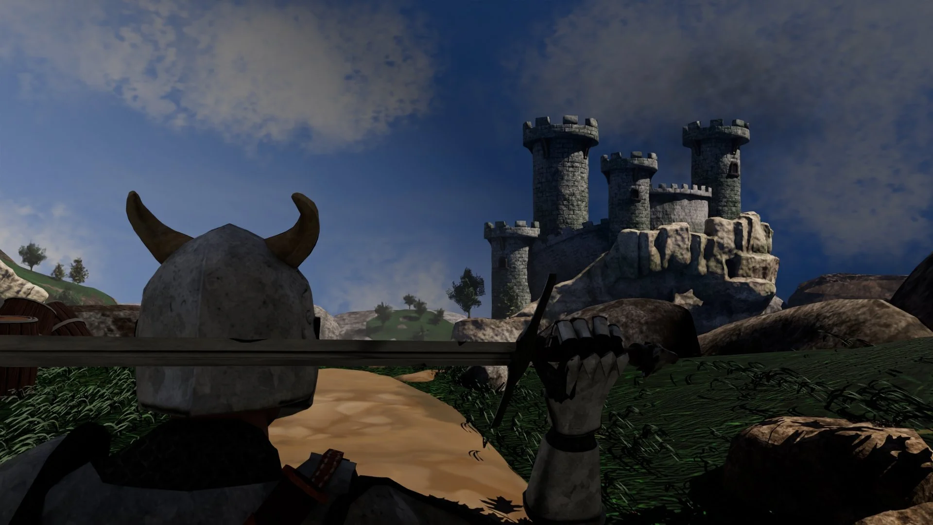 Castle, 2025, Autodesk Maya, Blender, Adobe Substance Painter