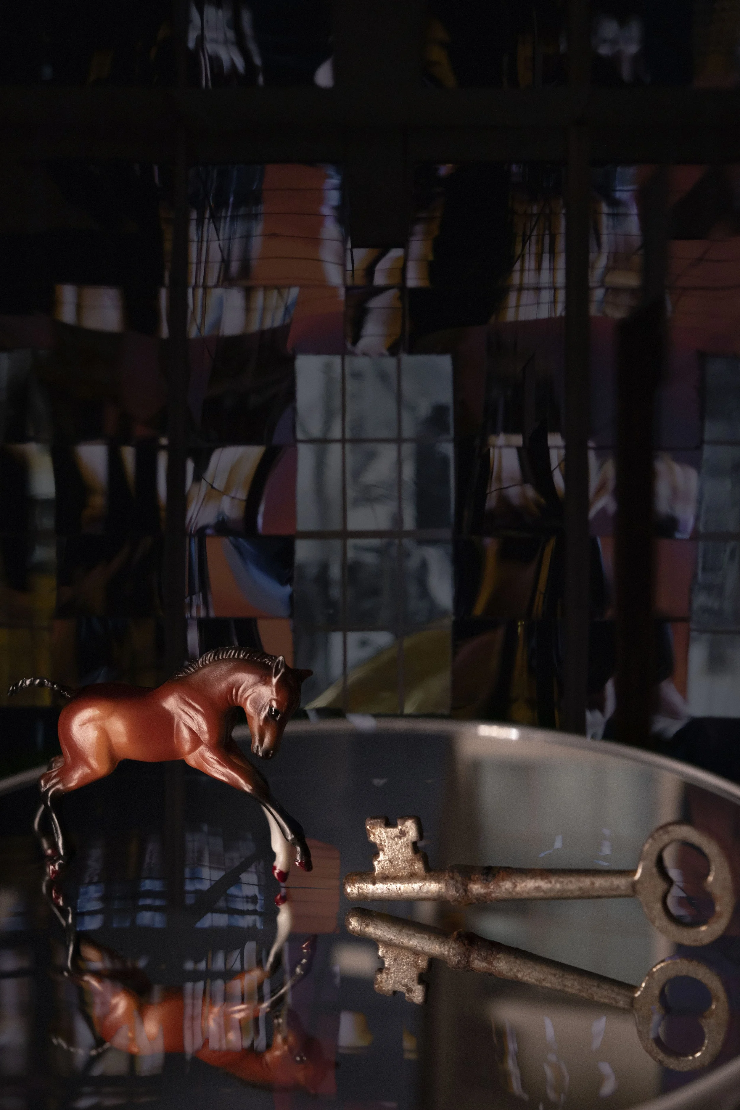 Dorothy & the Key, March-October 2024. 20 x 16 in