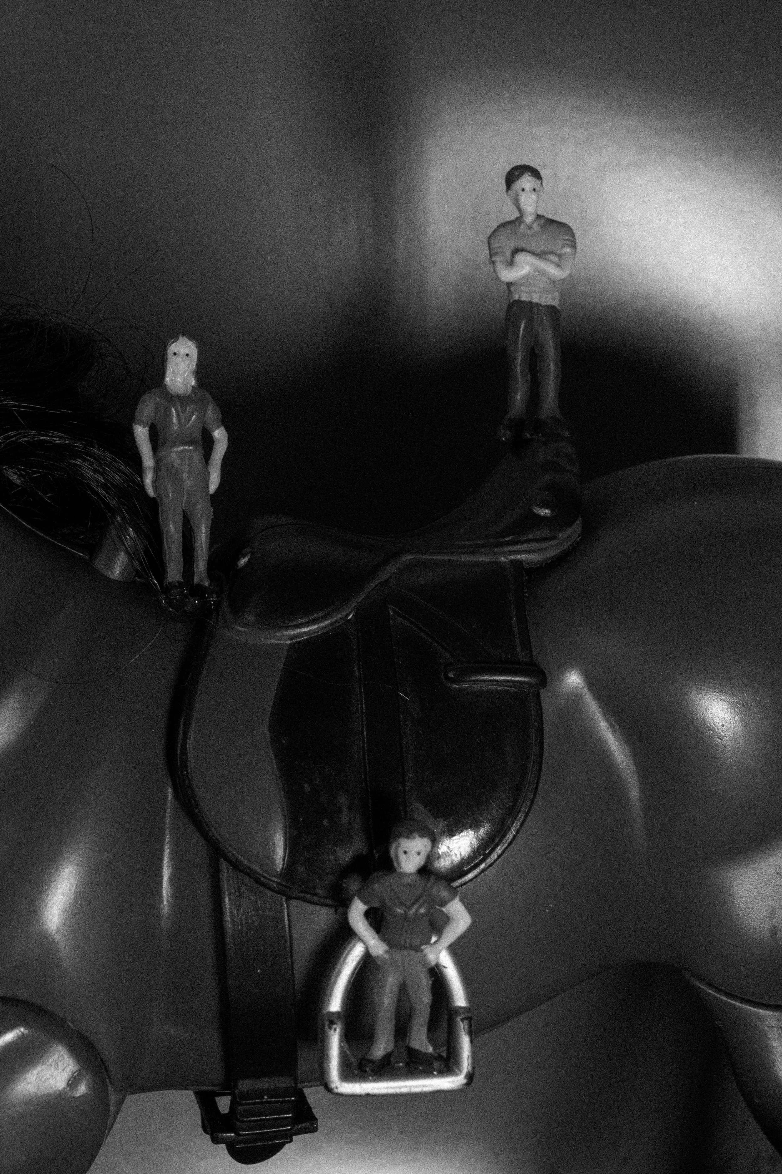 Three Horsemen, Halloween 2024. 24 in x 16 in 