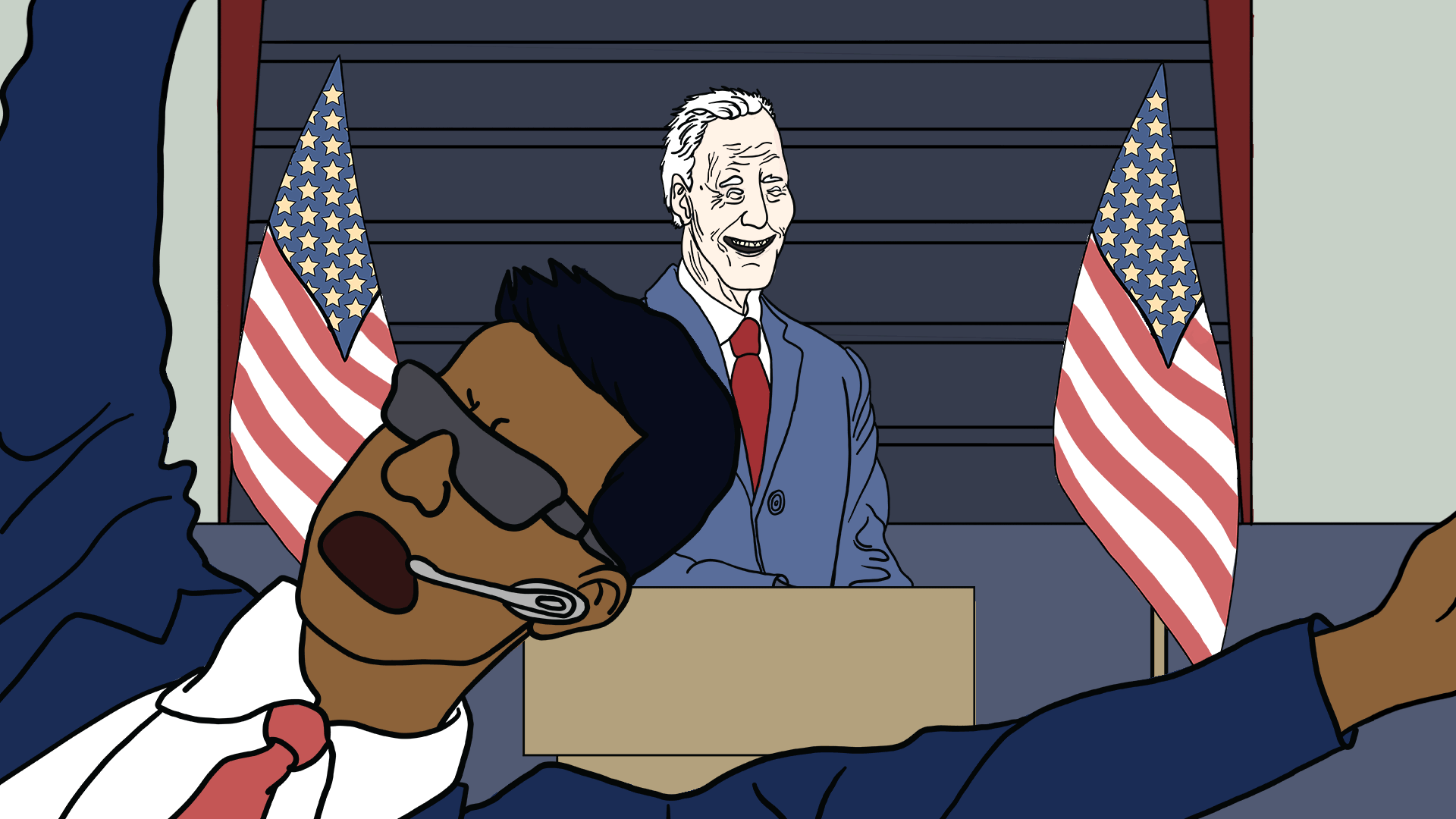Biden's Rescue, 2021, Digital, 1920 x 1080 px