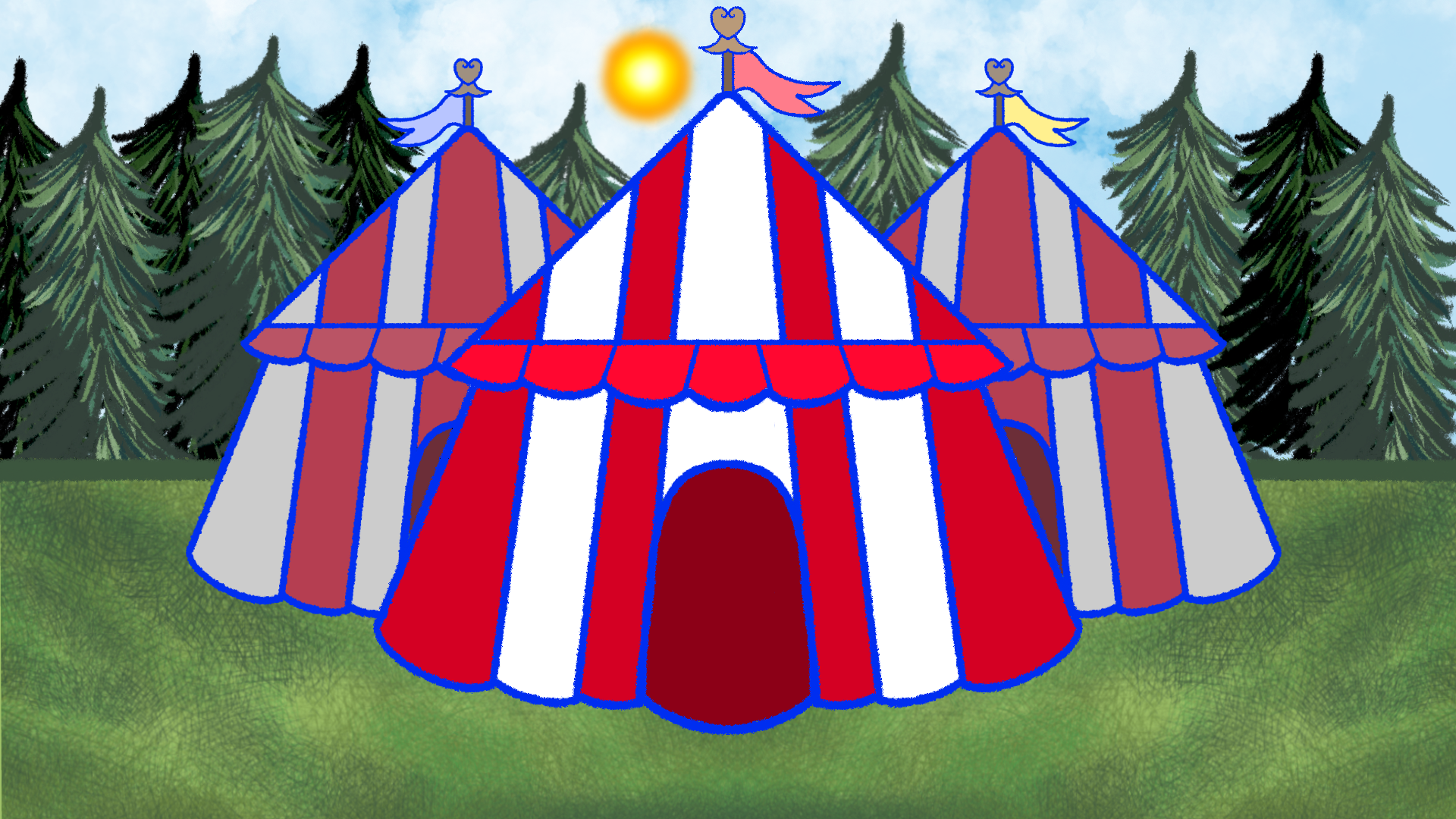 Teddy Bear Circus Scene One 2026