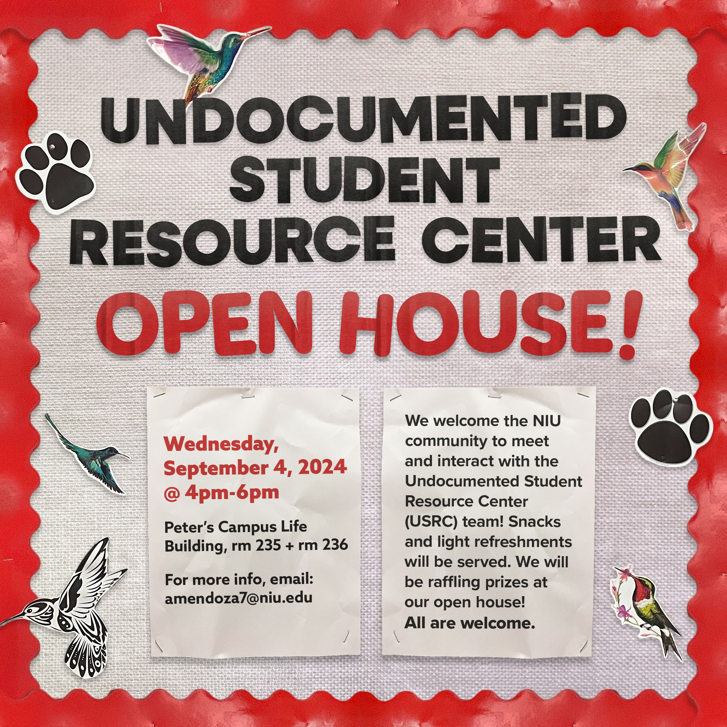2024 USRC Open House Flyer