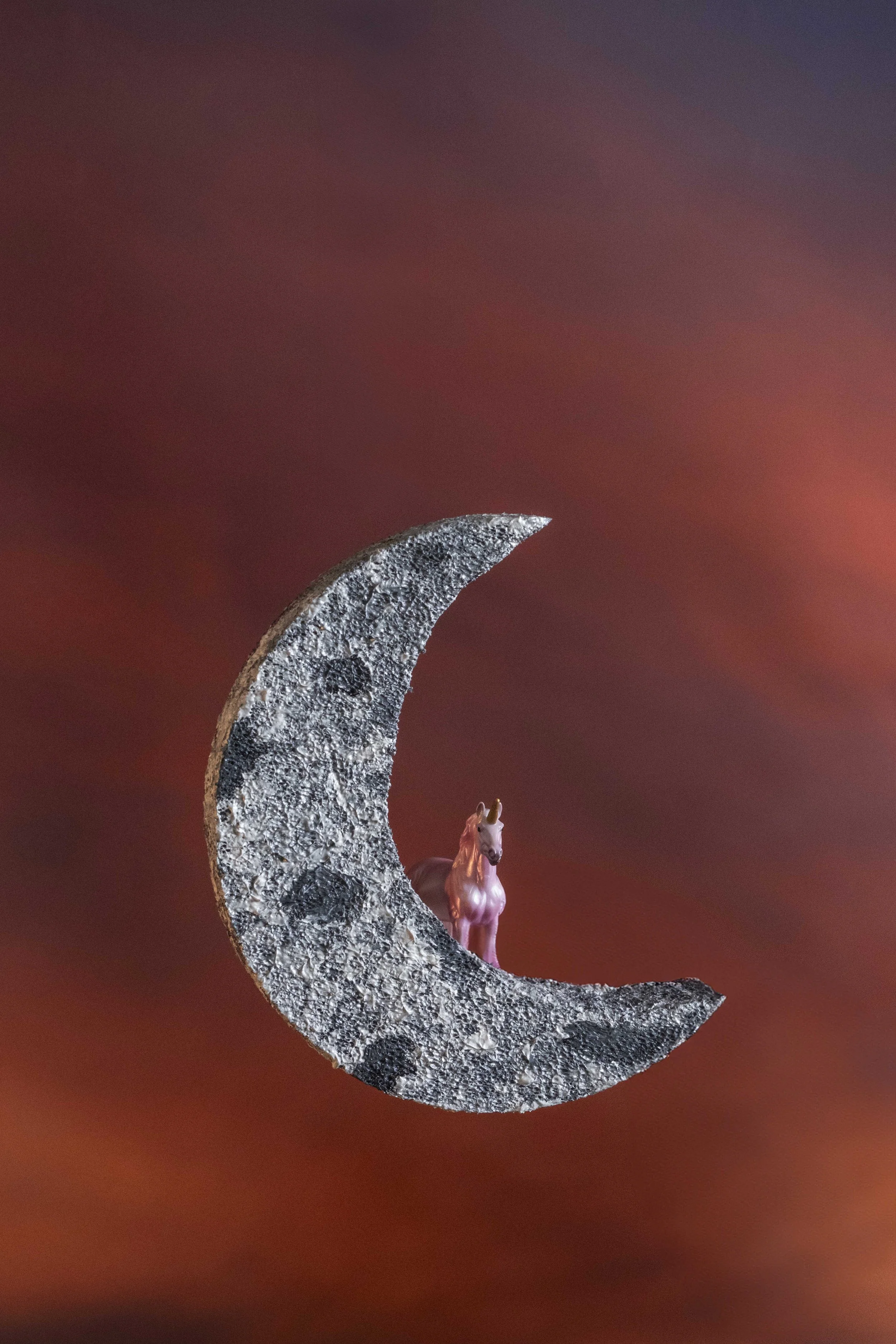 I'm (Alone) on the Moon, October 2024. 10 in x 8 in