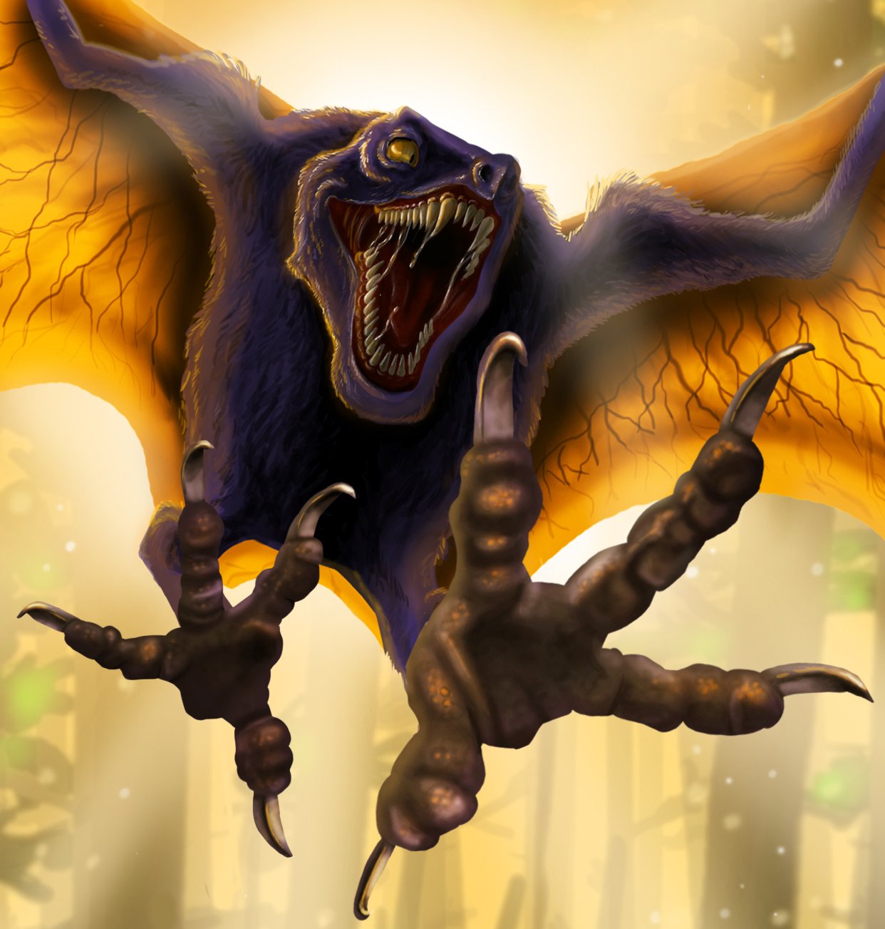 "Ambopteryx" 2022
2" x 2" Adobe Photoshop