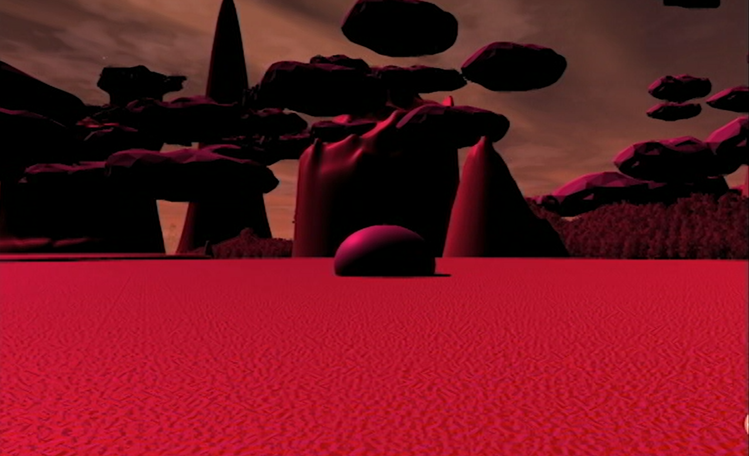 Pink Sand Castle, 2021, 3D Game Still