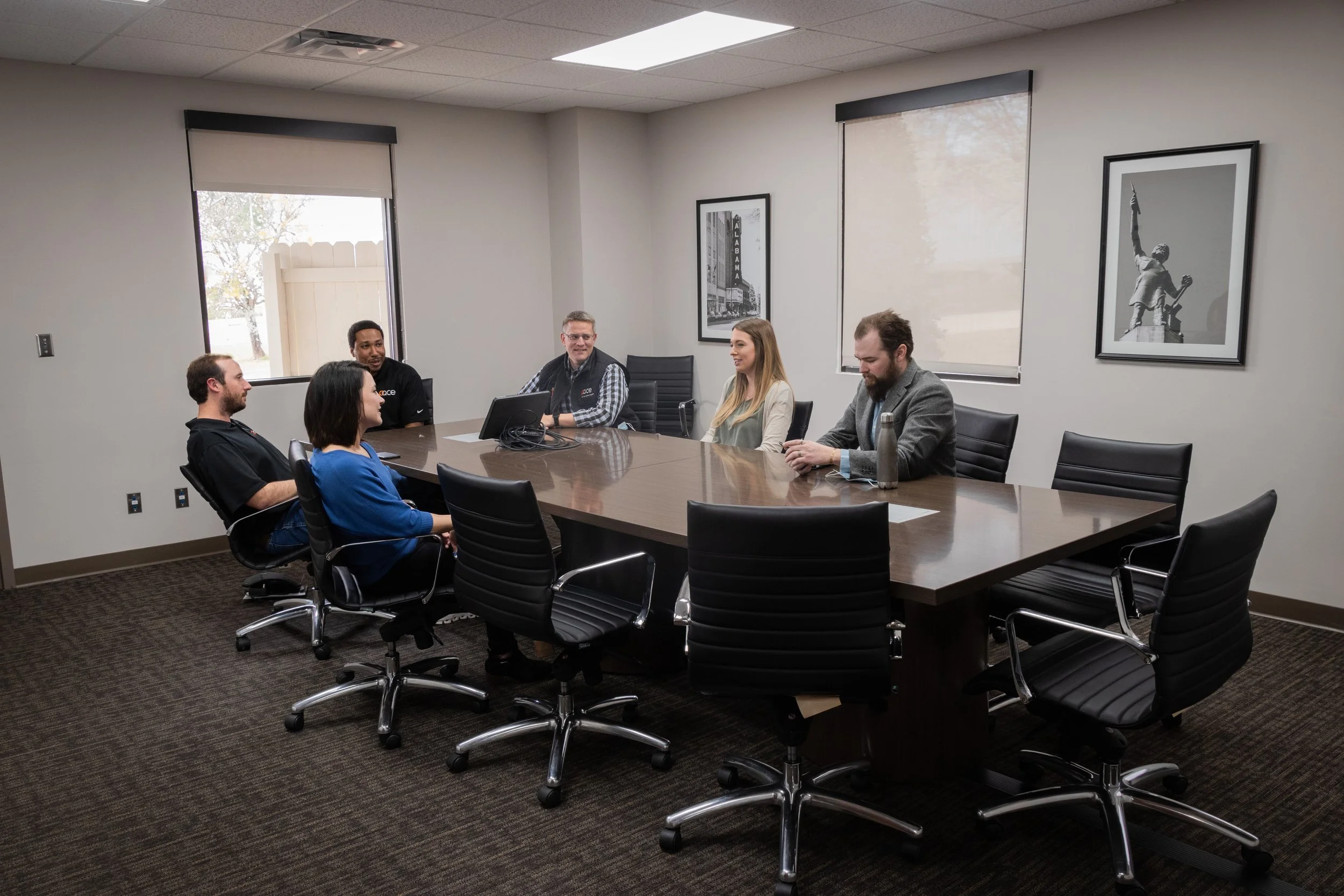 Conference Room - sits 8 to 10 people