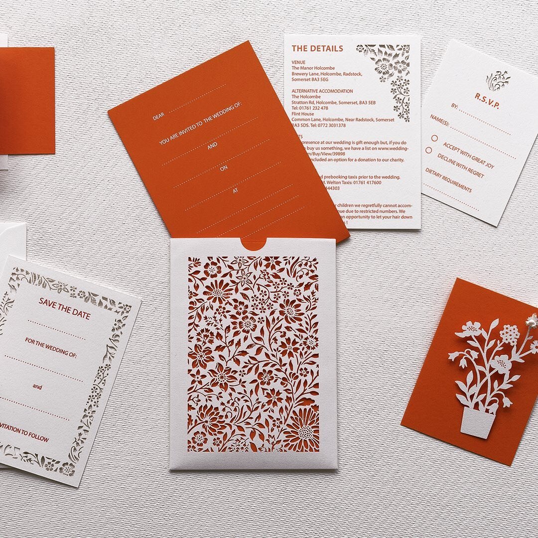 LAUNCHING&hellip;

Wedding &amp; Event Stationery 

A collection of beautifully crafted wedding and event stationery. Hand printed and laser cut invitations from my studio in Bristol. Luxury paper, a tactile finish, designed &amp; made with a patient