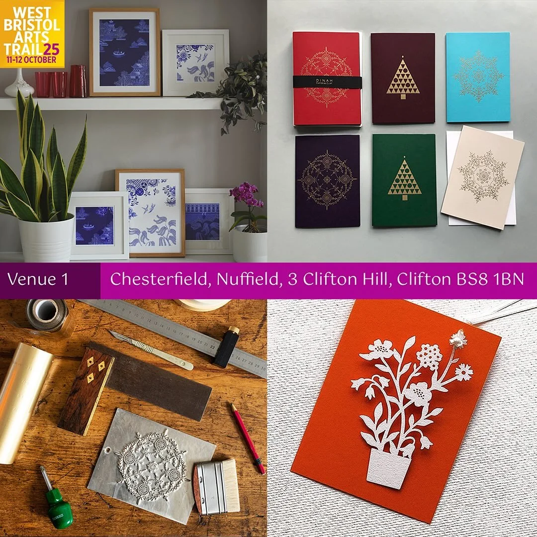 It&rsquo;s that time again. The West Bristol Arts Trail and this year I&rsquo;ll be at the Nuffield, 3 Clifton Hill&hellip;.opposite Goldney house. There will be lots of other talented makers for you to see and lots of beautiful things to buy for you
