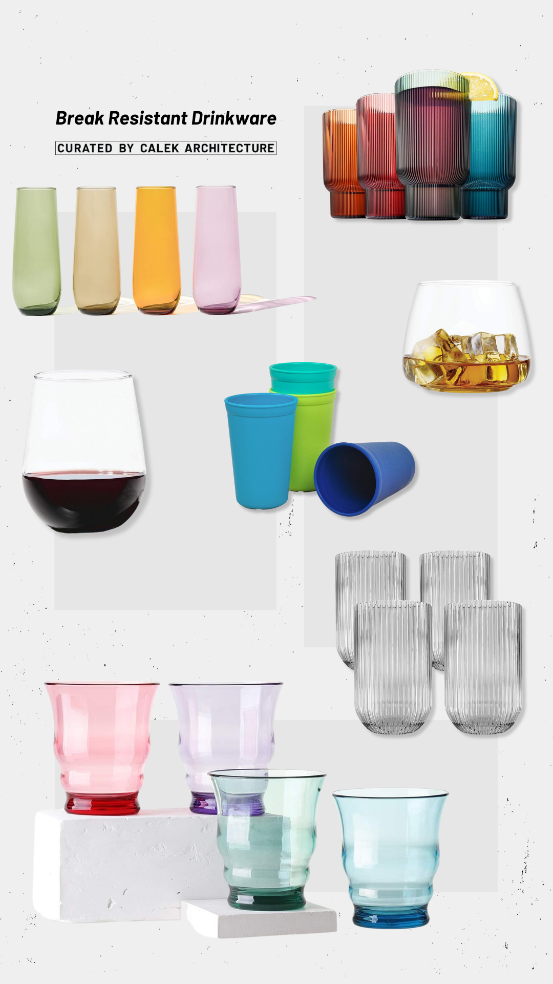 Break Resistant Drinkware