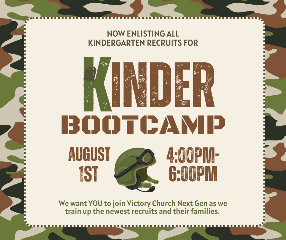 KINDER BOOTCAMP