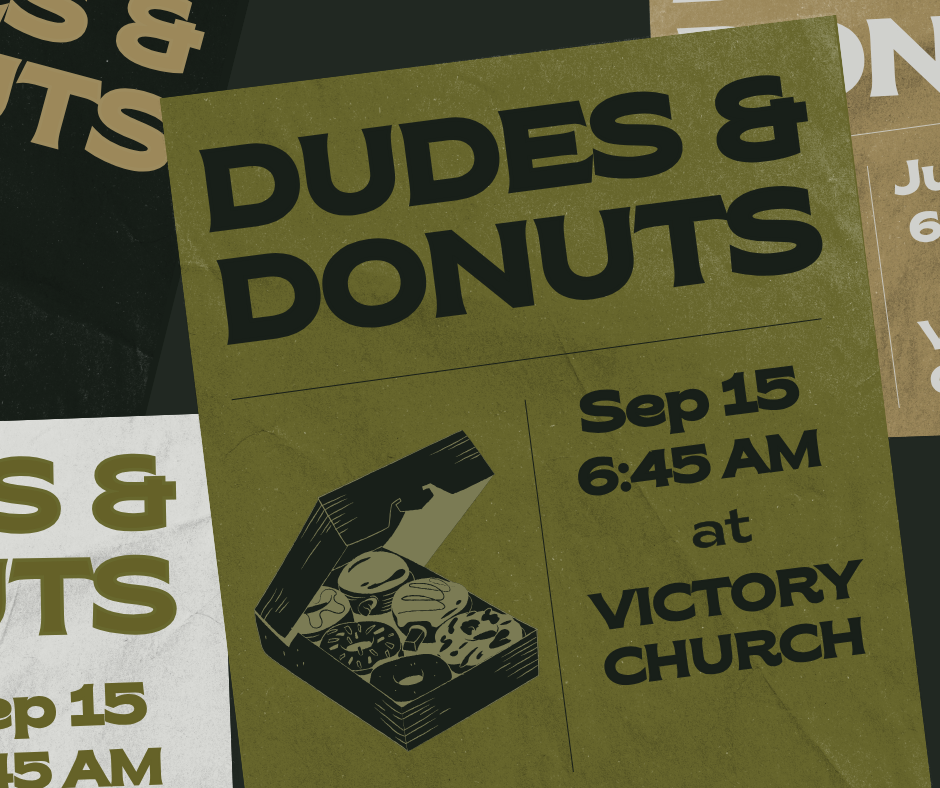 Dudes & Donuts | Men's Ministry 