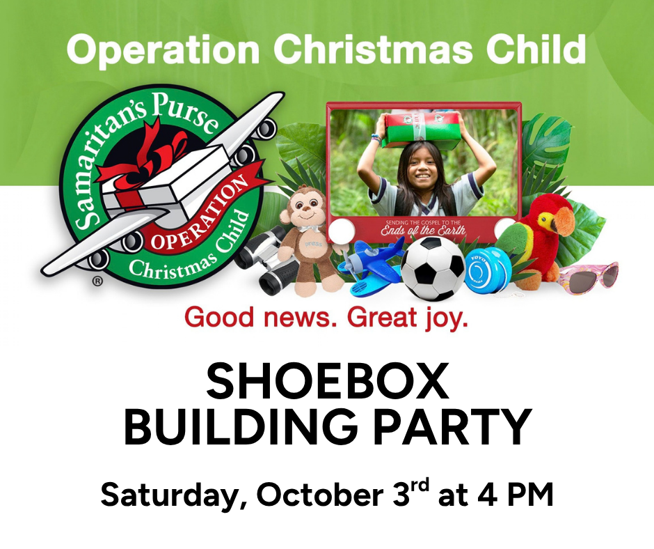 OCC Outreach: Shoebox Building Party