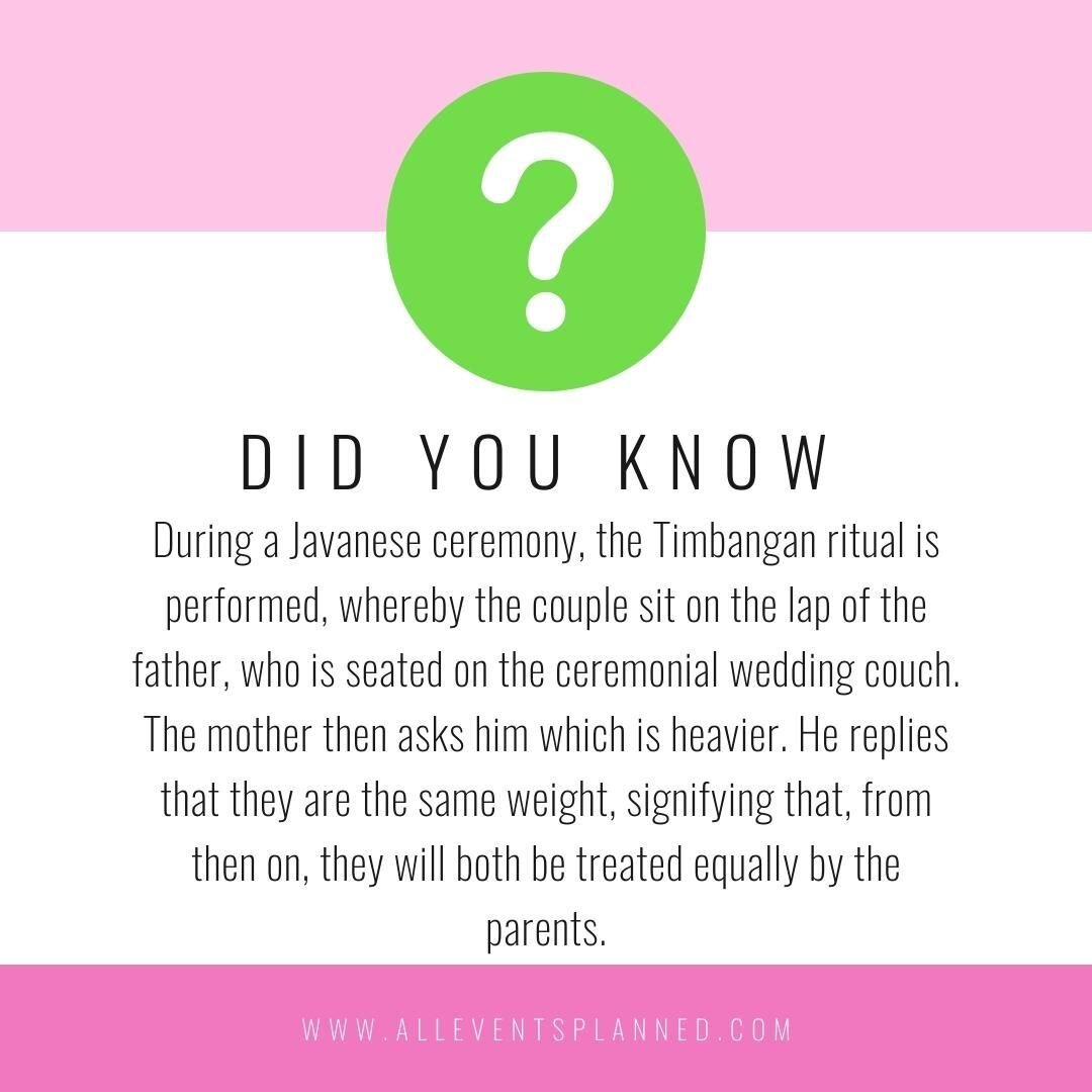 An interesting fact about how families in a different culture celebrate the union of the couple.

.
.
.
.

#didyouknow #cleveland #weddings #funfact