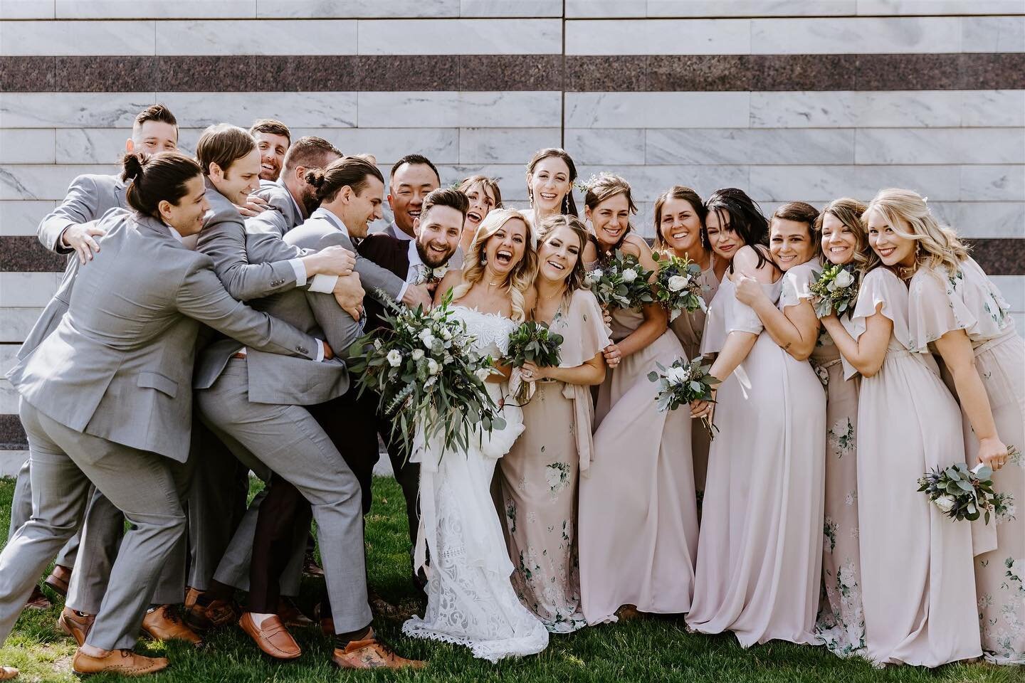 At AEP, we love 2 things: love and FUN! We want to help you celebrate your love and have FUN while doing it!

.
.
.

Photography: @tiffanyjoyphoto 
Flowers: @blushcustomweddings 
Dress: @grace_loves_lace 

.
.
.

#cleveland #weddings