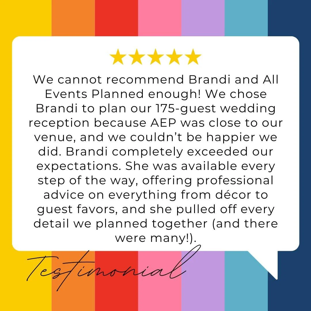 Their words said it best &mdash; a planner isn&rsquo;t extra, it&rsquo;s essential. #amiright #nowbooking2026weddings