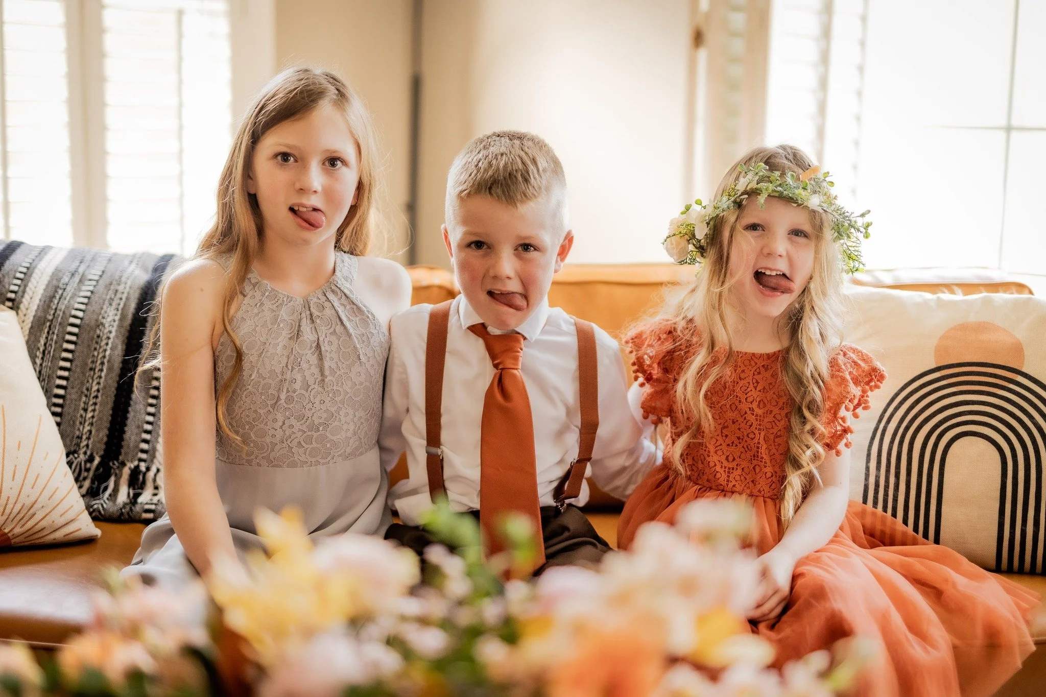 Forget perfect timelines &mdash; the kids had their own agenda, and it was way better❤️ #weddingparty