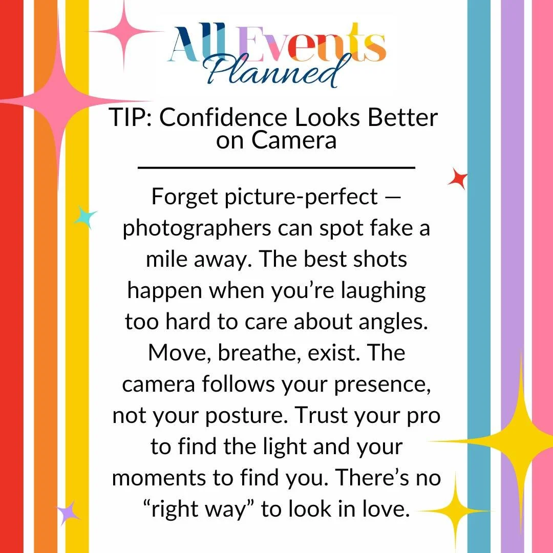 If you&rsquo;re mid-sip or mid-laugh, you&rsquo;re doing it right. #weddingtipsandtricks #clevelandweddingplanner #aepknowsbest