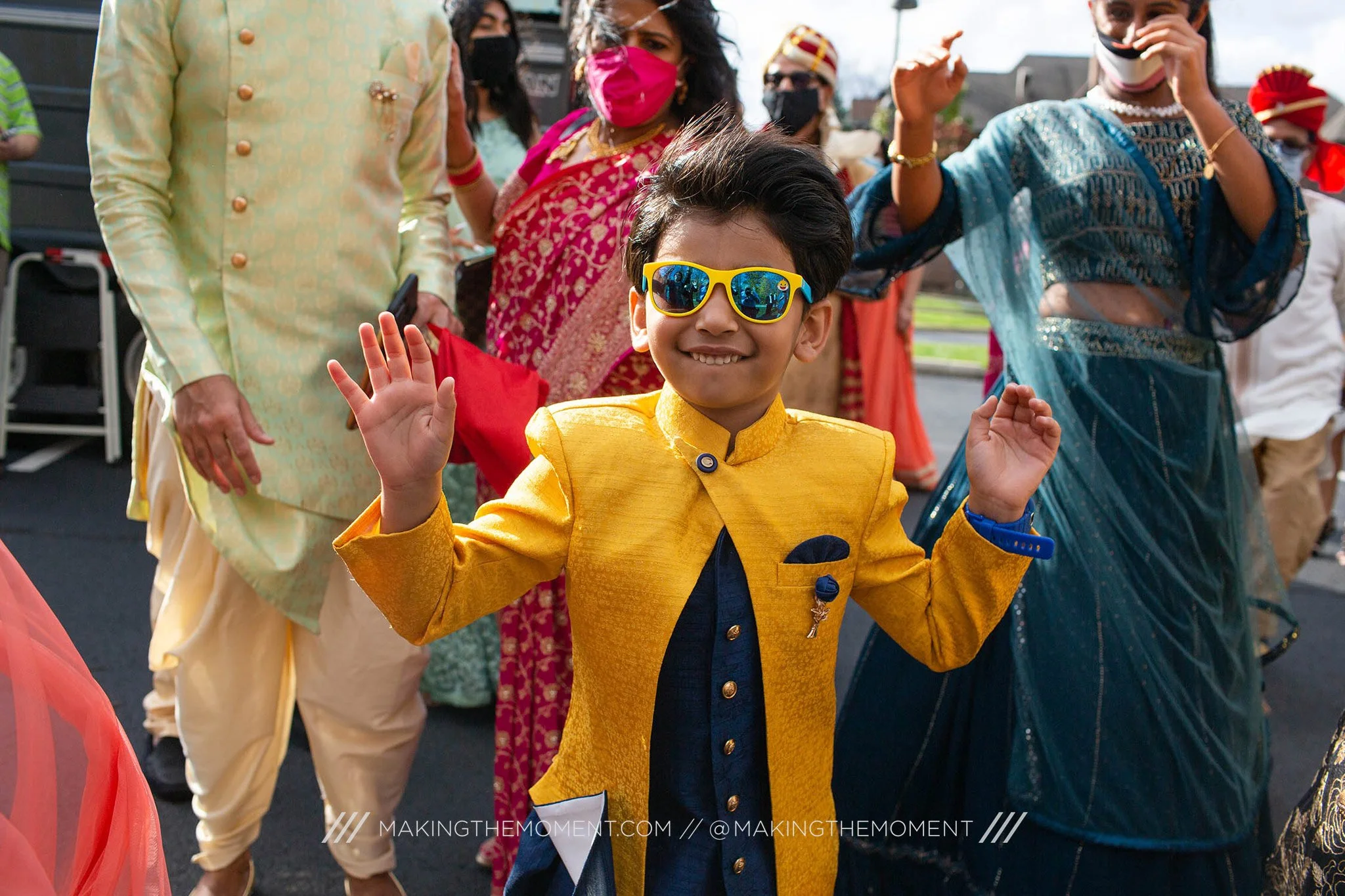 This is what happens when you stop trying to recreate someone else&rsquo;s wedding and let your day be your day. #tinydancer #indianweddings #baraat #clevelandweddingplanner #aep