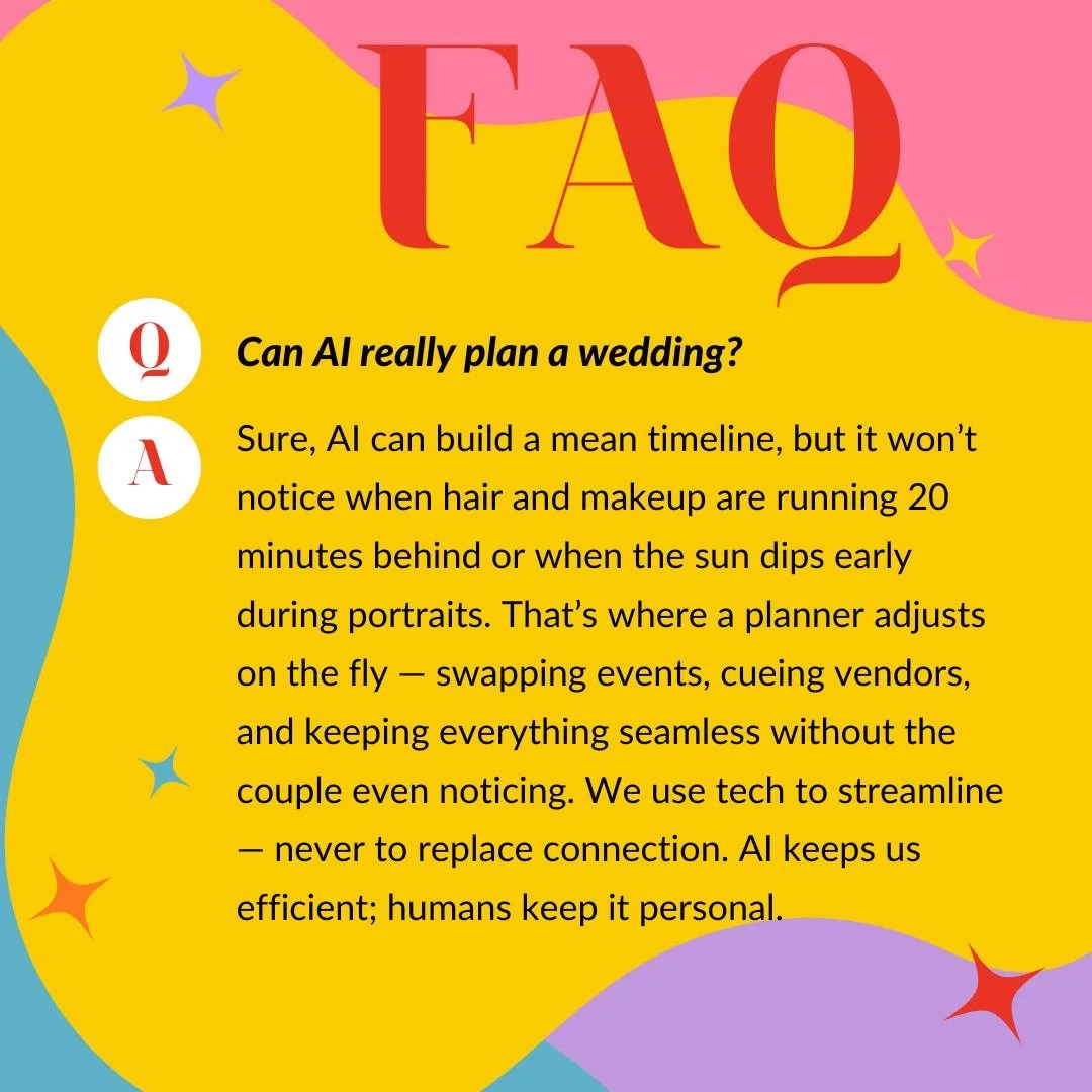 There are so many resources, it's easy to get caught up in all of it. #weddingadvice  #worksmartnothard  #clevelandweddings
