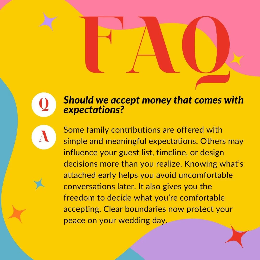 Clarity now saves stress later. #clevelandweddingplanner #weddingfaq