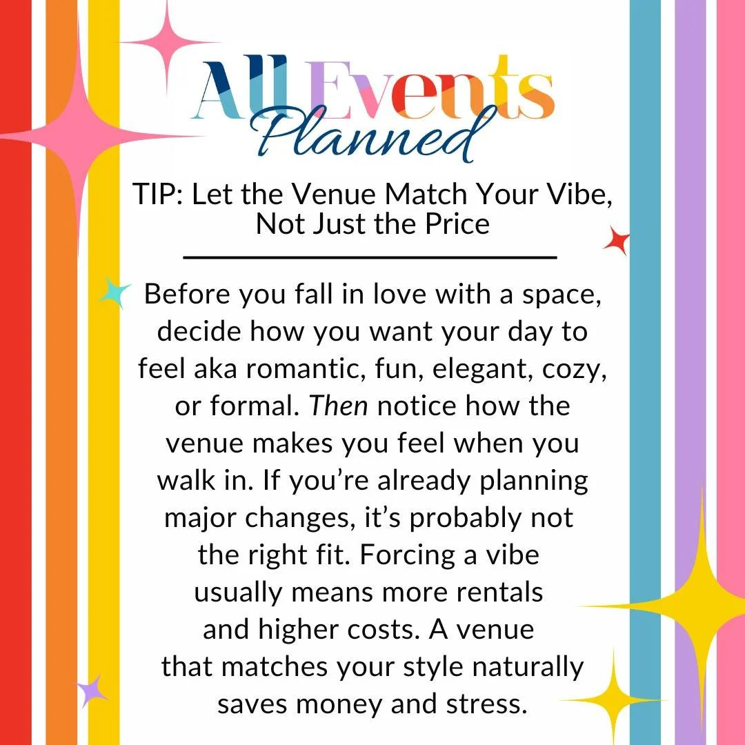 One last hard truth for our Venues &amp; Guest Lists month, and while it may sound a bit woo but trust us. You will understand after your first visit to a space. Also thank you to everyone taking notes and resharing. We see you! 🩷

March we'll give 