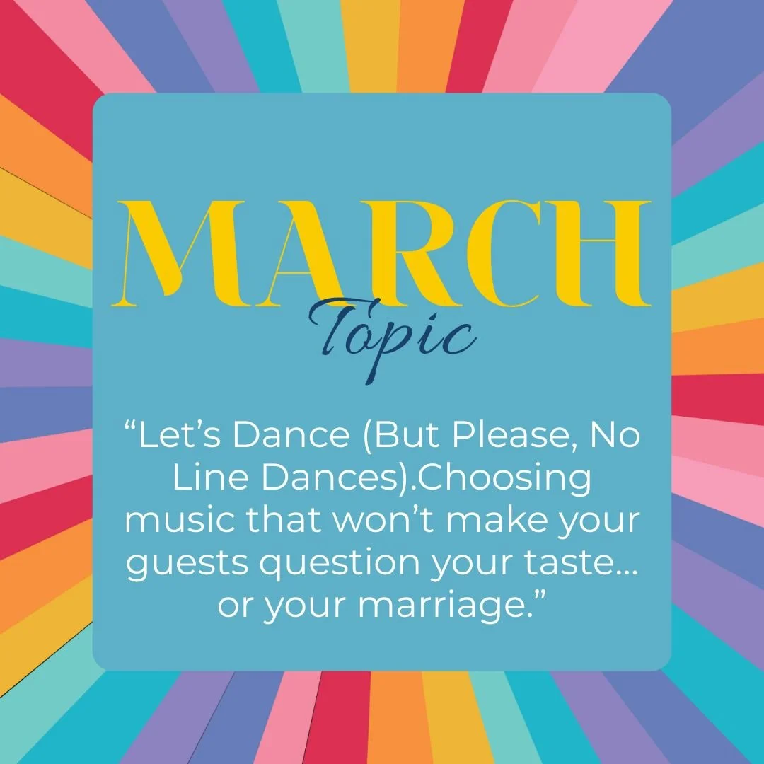 Let&rsquo;s spend this month talking about something couples don&rsquo;t always realize until it&rsquo;s too late&hellip; music. Because there&rsquo;s more strategy here than most people think. 

April Workshop Spoiler: &ldquo;We&rsquo;ve got it cove