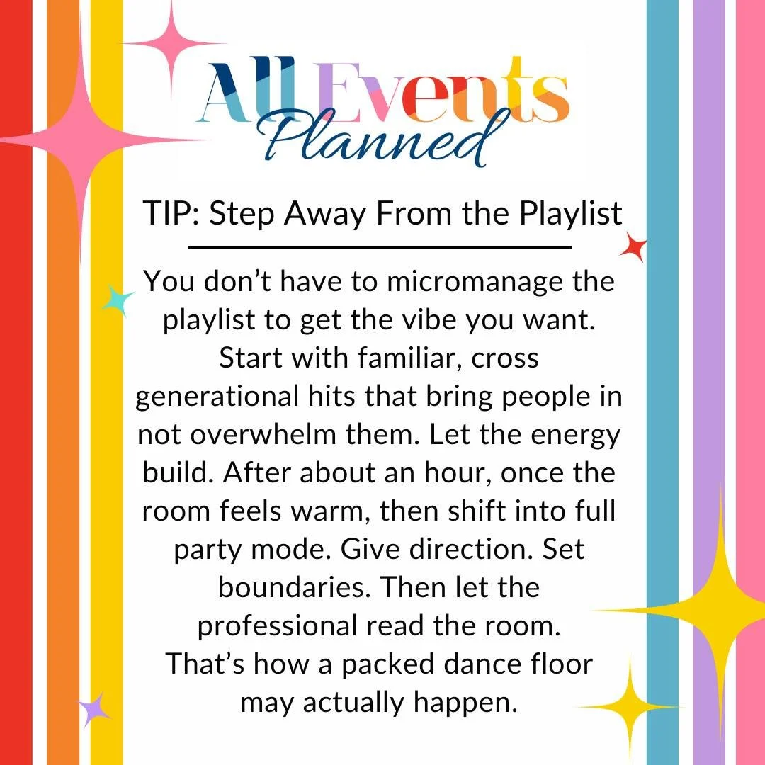 This is something most of us learned in high school&hellip; you build a party, you can&rsquo;t force one. #clevelandweddingplanner