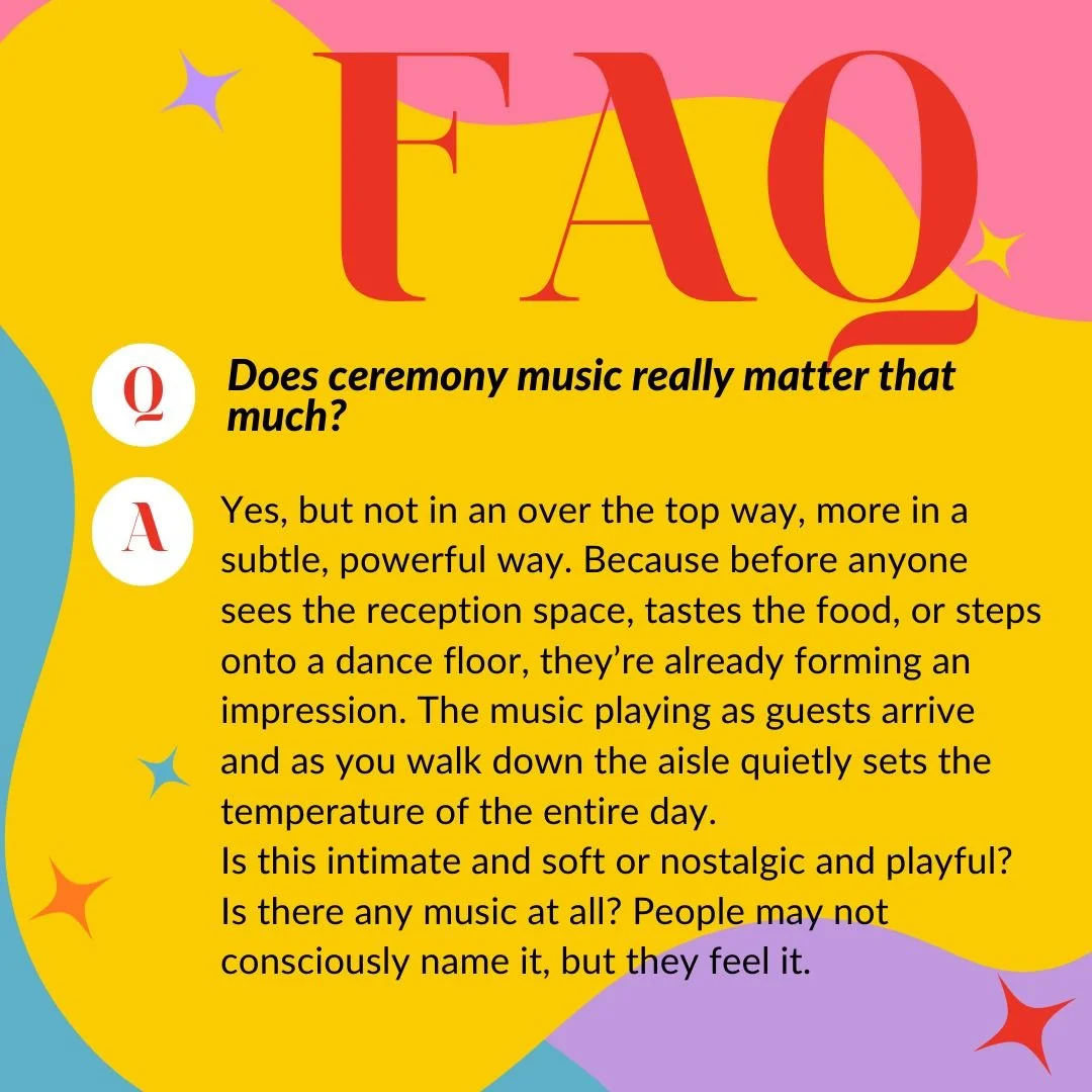 This is one of those details couples underestimate, until they&rsquo;ve seen it done both ways. It all starts at &ldquo;I do.&rdquo; #weddingplanningtipsandtricks #weddingfaq #clevelandweddingplnner