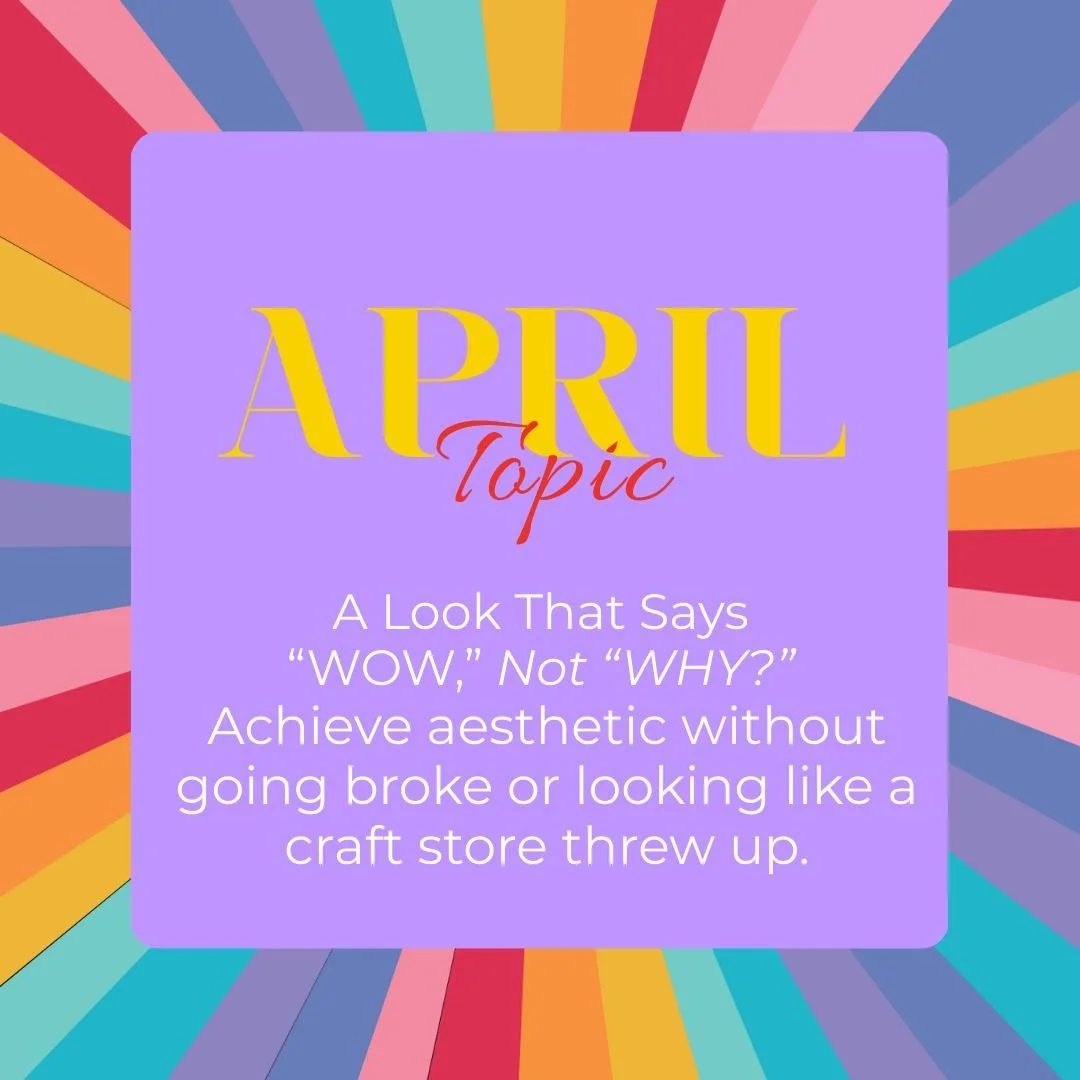 We are officially in our 2026 wedding season🎊 April months topic: How to look expensive&hellip;without actually being expensive because let&rsquo;s be honest, you&rsquo;ve all wondered how some weddings pull it off.

Spoiler alert for May  and our u