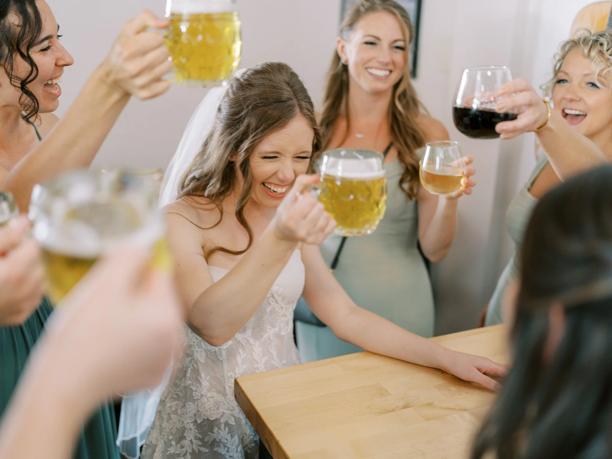 Not so fun fact, most guest favors are left behind. Putting that budget toward something like welcome champagne, gifts for VIPS, or late night food can kick things up a notch and who doesn&rsquo;t love snacks after a night of dancing? #clevelandweddi