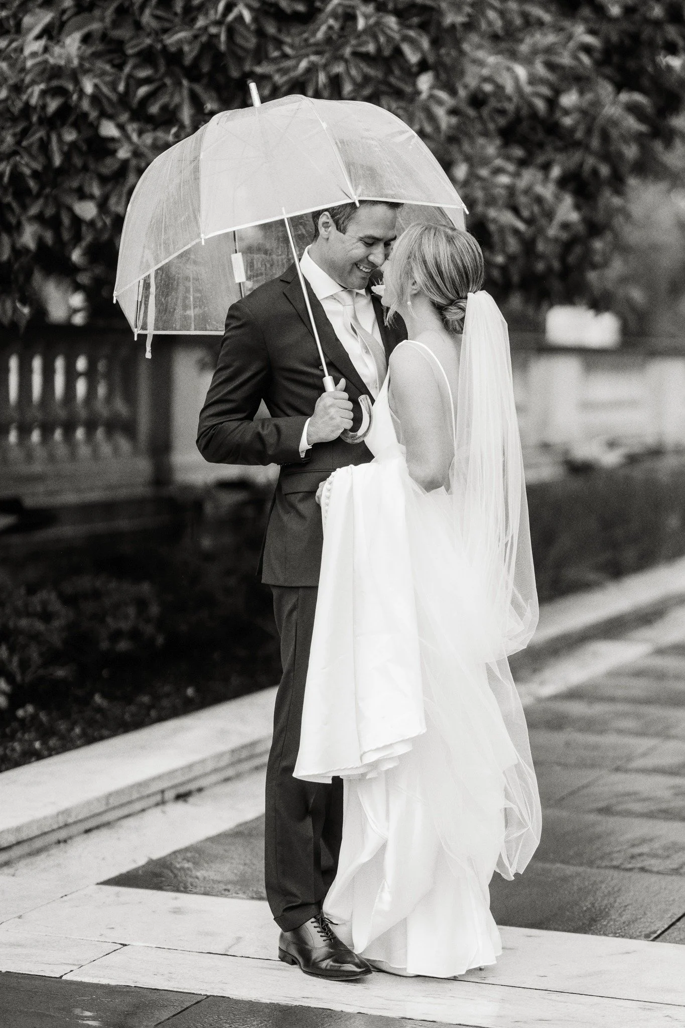 If you&rsquo;re moving between locations, it&rsquo;s worth planning something light and easy to grab, for that window of time. #weddingplanningadvice #rainyweddingday