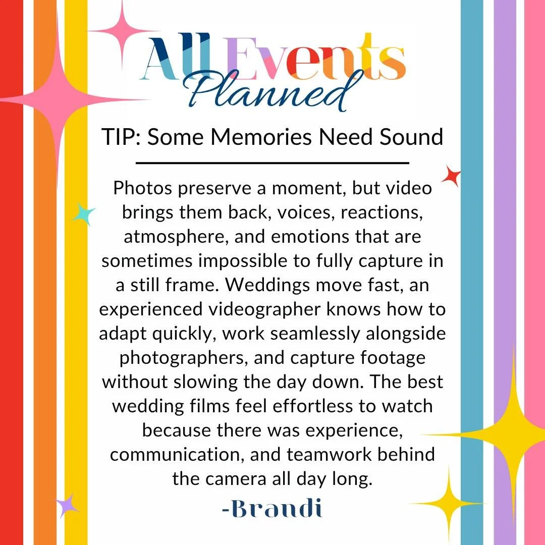 Motion tells the full story that photo sometimes can&rsquo;t. #weddingteamwork