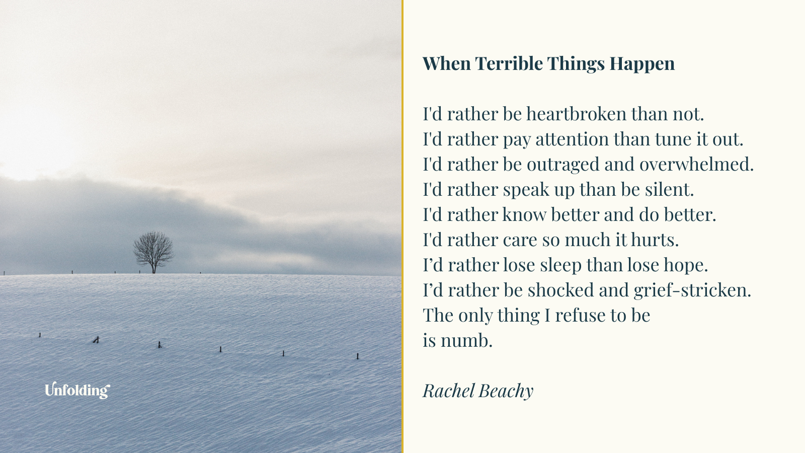 A Reintroduction (Because This Moment Demands It)