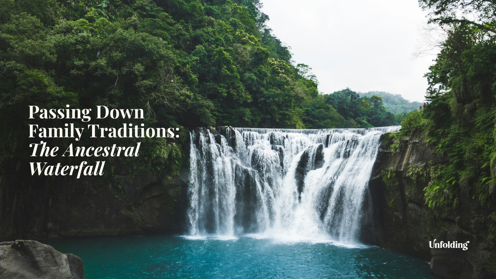 The waterfall was always flowing. I just didn't know I was next.