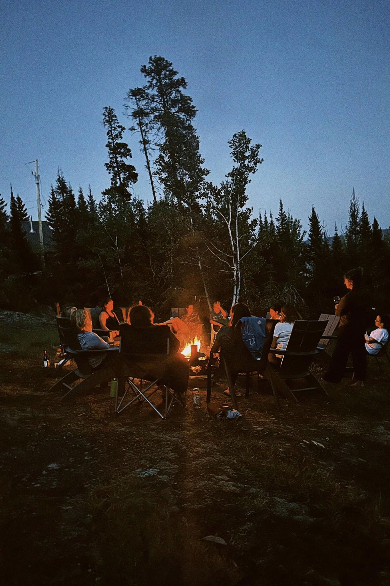 Group Retreat on the Gunflint Trail